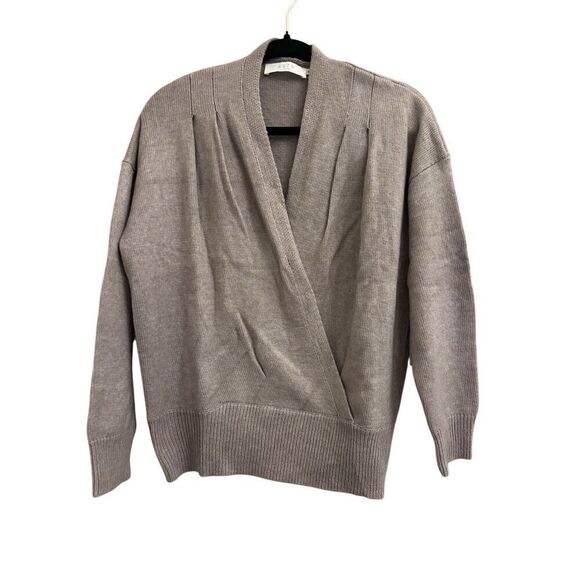 NWT ASTR faux wrap design sweater Lilac M - Picture 3 of 9